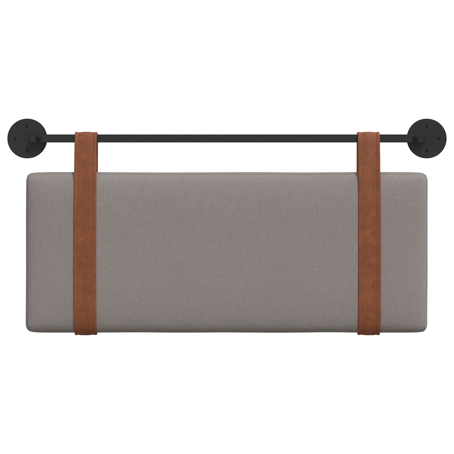Testata appesa Tinta unita Talpa 110 x 55 x 5 cm PU Antico