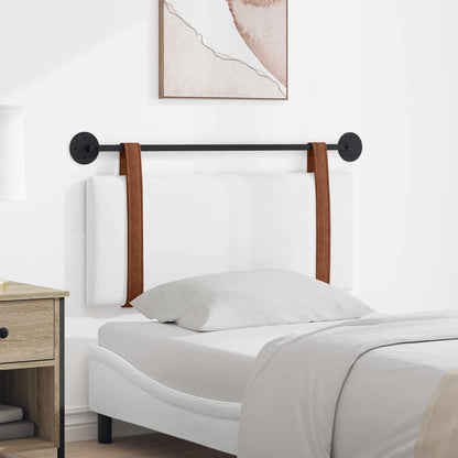 Testata appesa Tinta unita Bianco 110 x 55 x 5 cm PU Antico