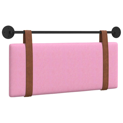 Testata appesa Tinta unita Rosa 110 x 55 x 5 cm PU Antico