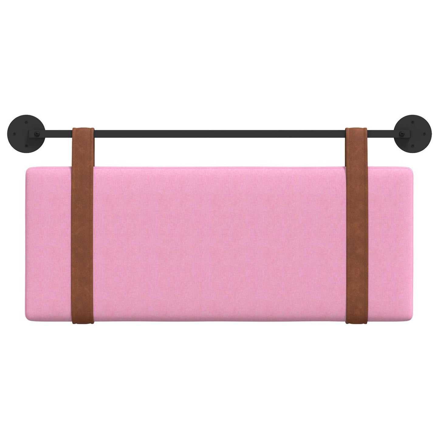 Testata appesa Tinta unita Rosa 110 x 55 x 5 cm PU Antico