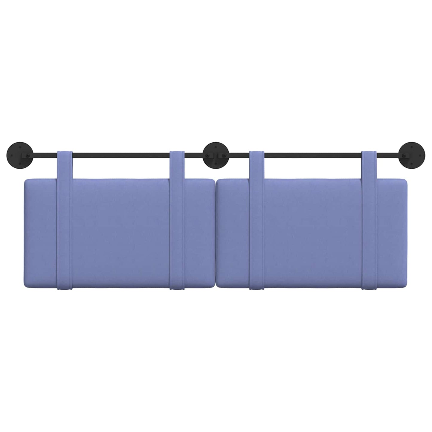 Testata appesa Tinta unita Blu jeans 130 x 55 x 5 cm Tessuto