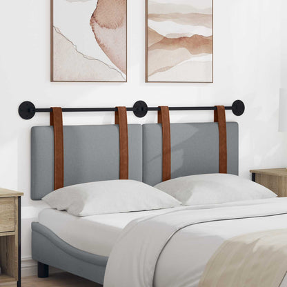 Testata appesa Grigio chiaro 130 x 55 x 5 cm PU Antico