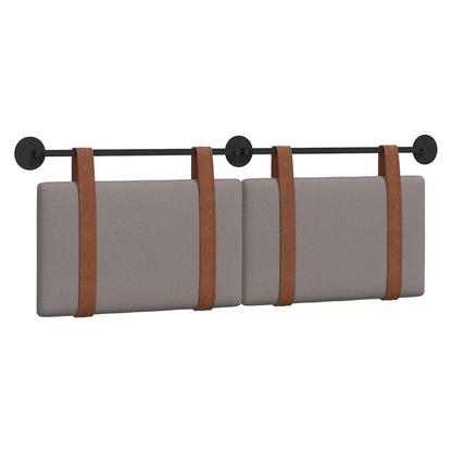 Testata appesa Tinta unita Talpa 130 x 55 x 5 cm PU Antico