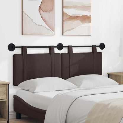 Testata appesa Marrone Scuro 150 x 55 x 5 cm Tessuto