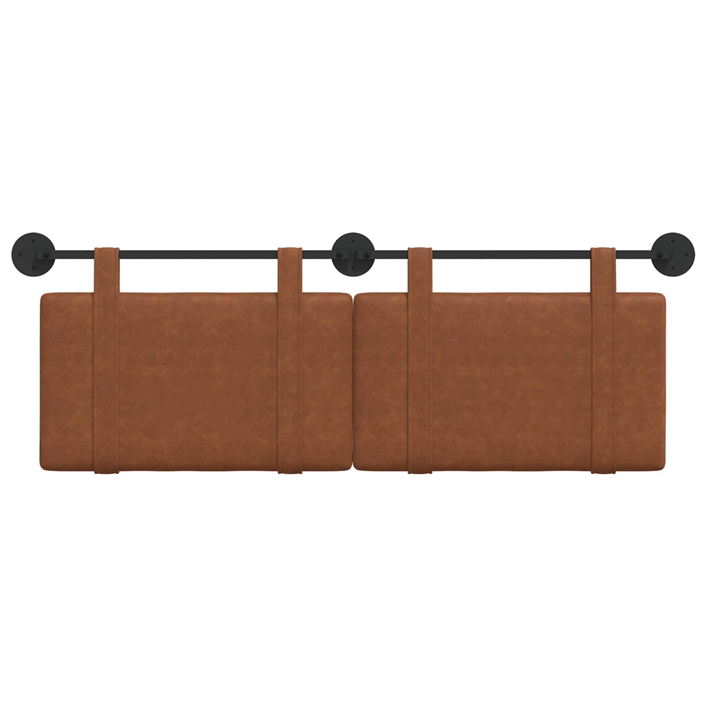 Testata appesa Tinta unita Marrone 150 x 55 x 5 cm PU Antico