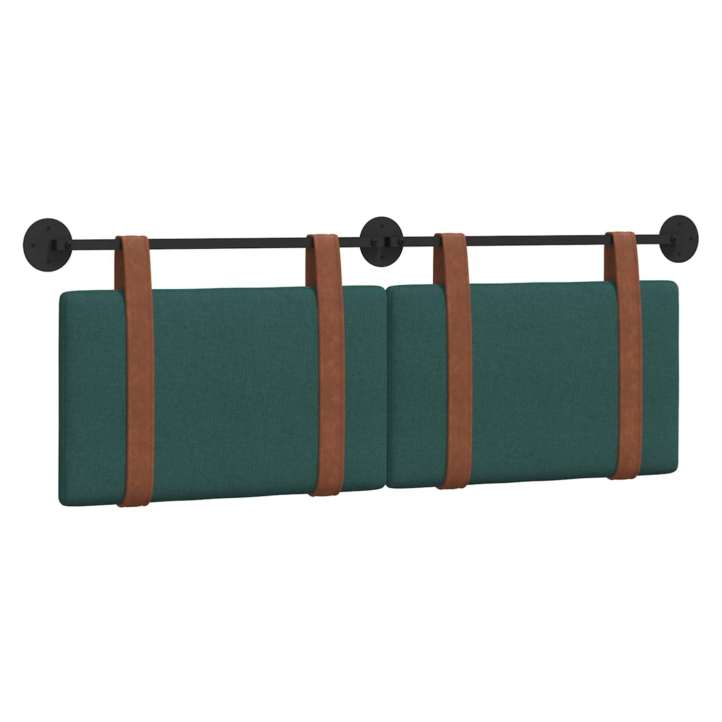 Testata appesa Verde Scuro 150 x 55 x 5 cm PU Antico