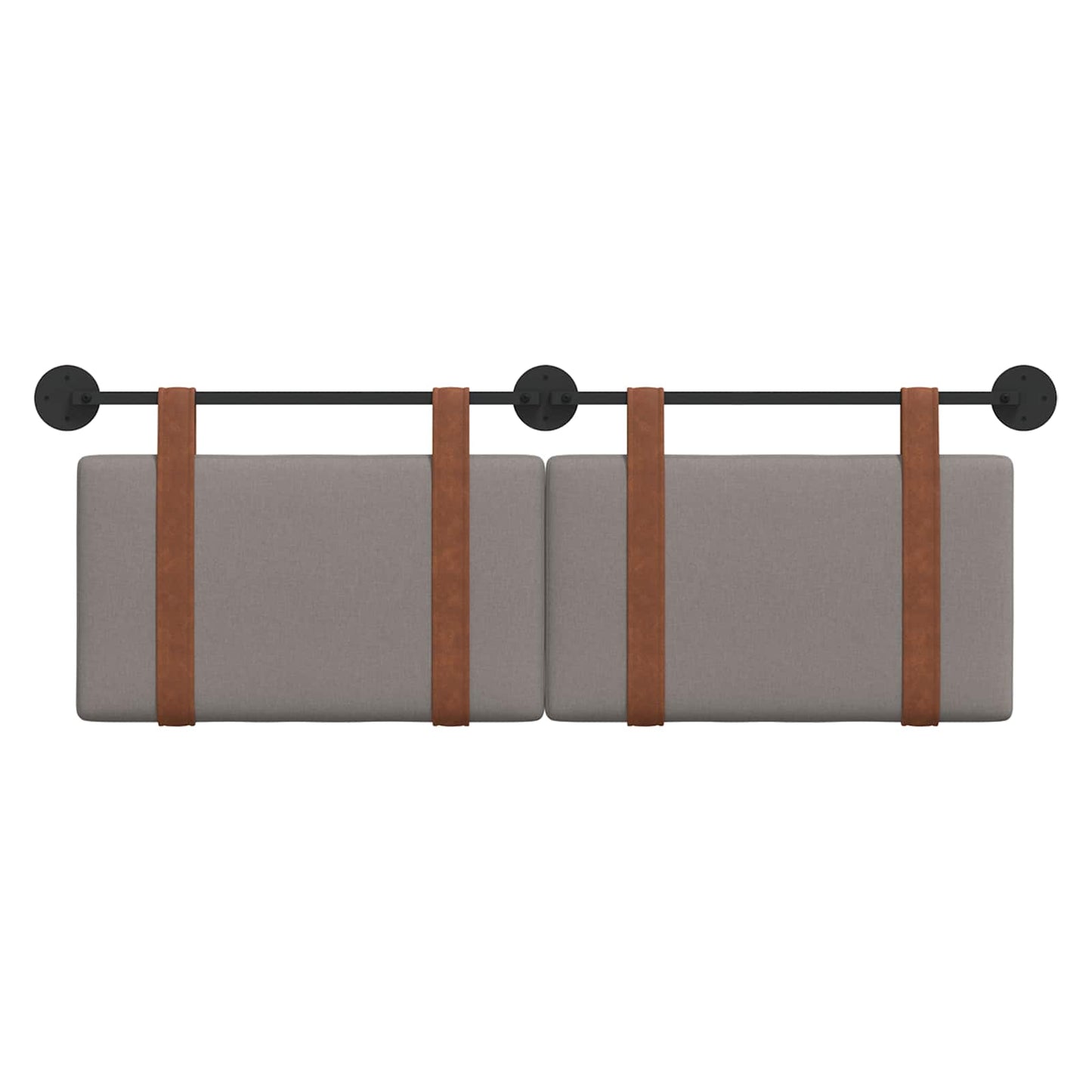 Testata appesa Tinta unita Talpa 150 x 55 x 5 cm PU Antico
