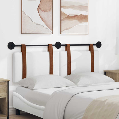 Testata appesa Tinta unita Bianco 150 x 55 x 5 cm PU Antico