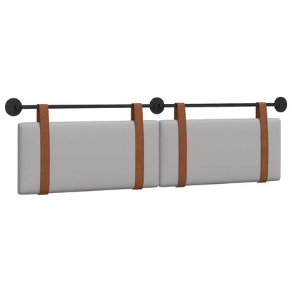Testata appesa Grigio Nuvola 170 x 55 x 5 cm PU Antico