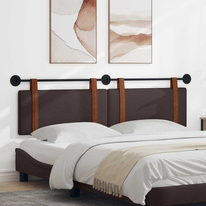 Testata appesa Marrone Scuro 170 x 55 x 5 cm PU Antico