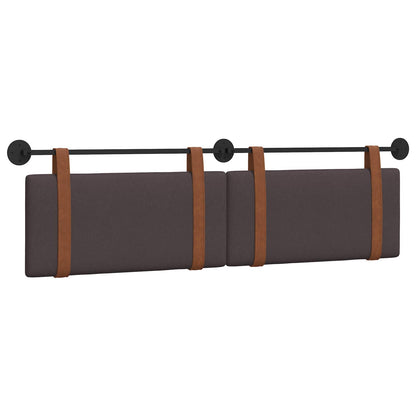 Testata appesa Marrone Scuro 170 x 55 x 5 cm PU Antico