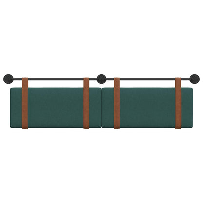 Testata appesa Verde Scuro 170 x 55 x 5 cm PU Antico