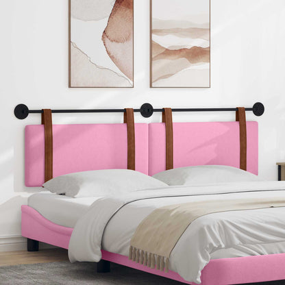 Testata appesa Tinta unita Rosa 170 x 55 x 5 cm PU Antico