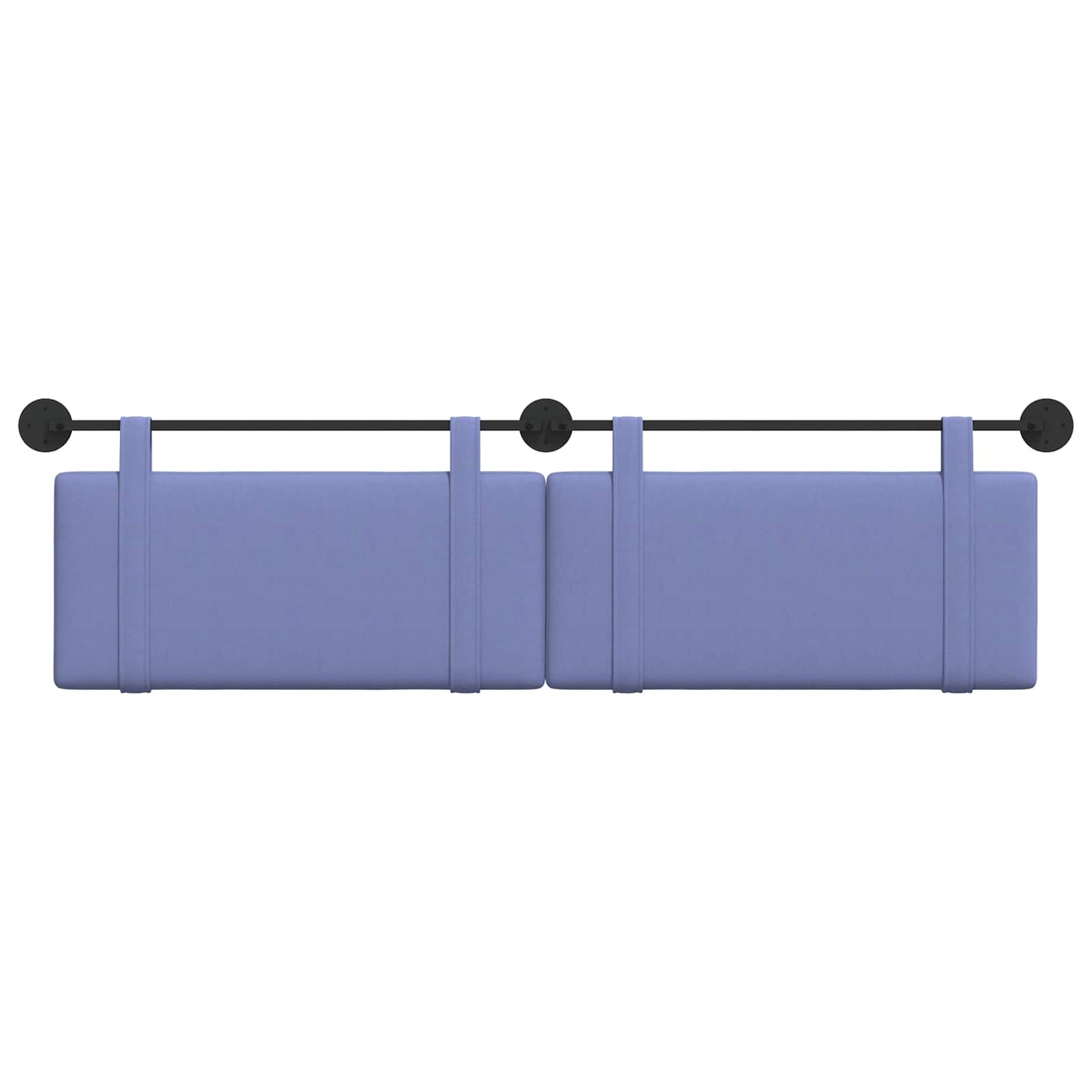 Testata appesa Tinta unita Blu jeans 190 x 55 x 5 cm Tessuto