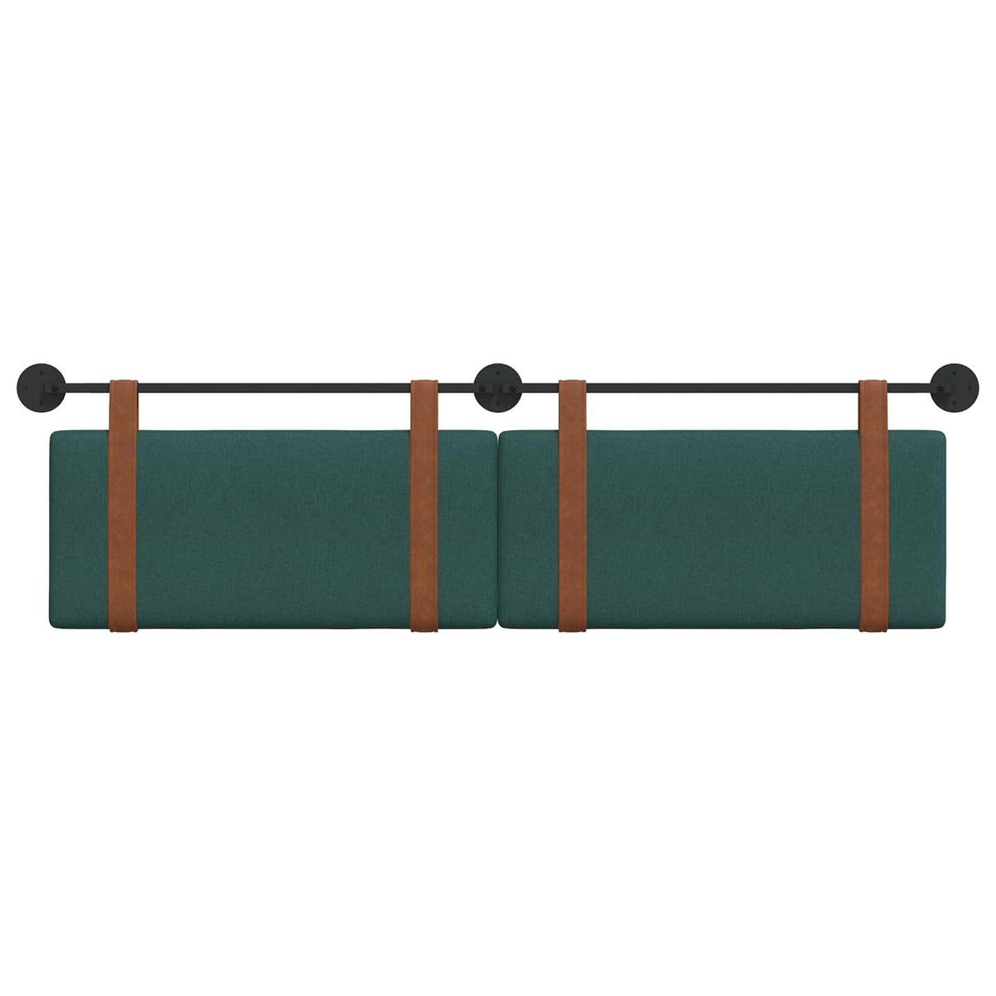 Testata appesa Verde Scuro 190 x 55 x 5 cm PU Antico