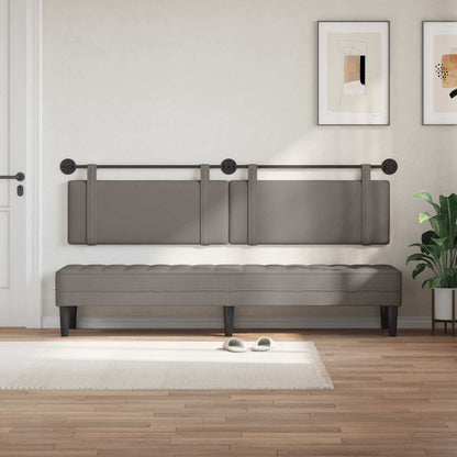 Testata appesa Montaggio a parete Talpa 210 x 55 x 5 cm Tessuto