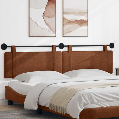 Testata appesa Tinta unita Marrone 210 x 55 x 5 cm PU Antico