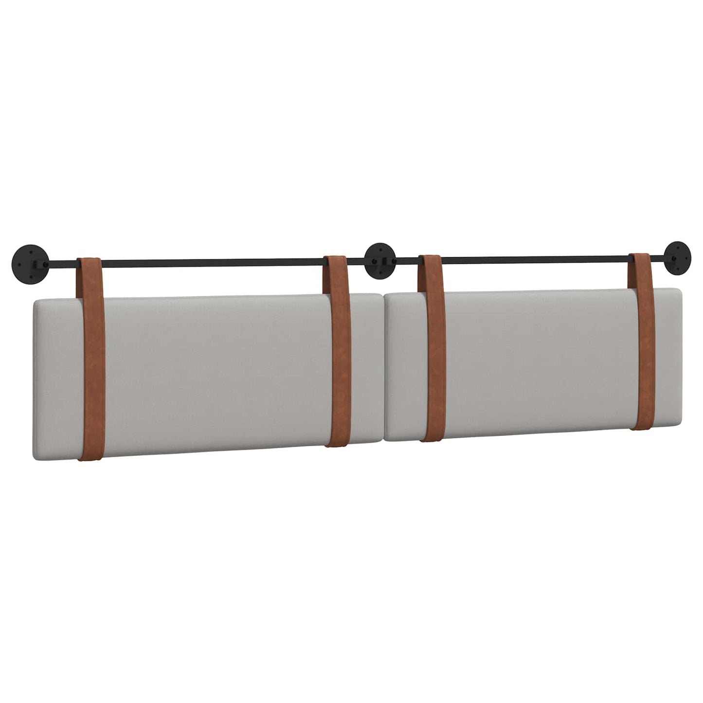 Testata appesa Grigio Nuvola 210 x 55 x 5 cm PU Antico