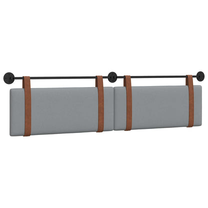 Testata appesa Grigio chiaro 210 x 55 x 5 cm PU Antico