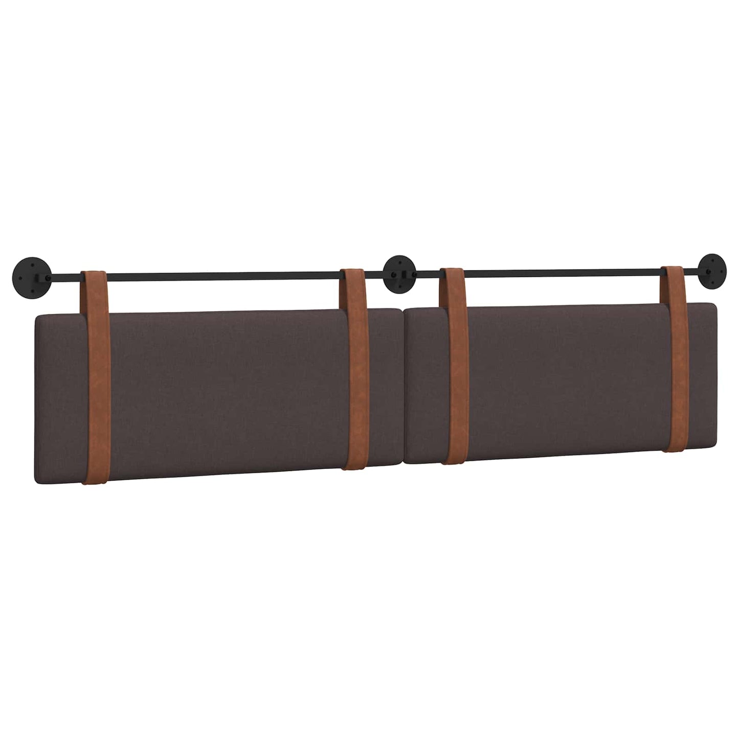 Testata appesa Marrone Scuro 210 x 55 x 5 cm PU Antico