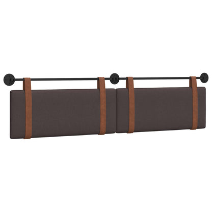 Testata appesa Marrone Scuro 210 x 55 x 5 cm PU Antico