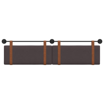 Testata appesa Marrone Scuro 210 x 55 x 5 cm PU Antico