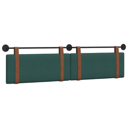 Testata appesa Verde Scuro 210 x 55 x 5 cm PU Antico