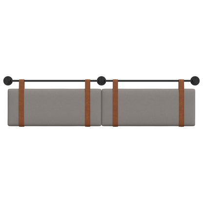 Testata appesa Tinta unita Talpa 210 x 55 x 5 cm PU Antico