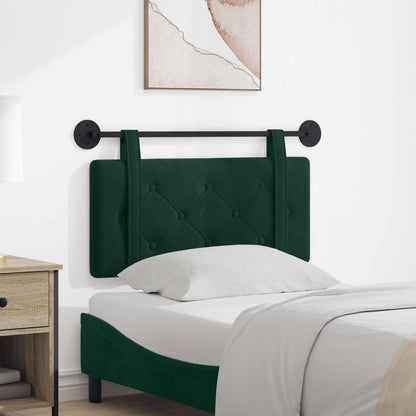 Testata appesa Verde Scuro 90 x 55 x 5 cm Velluto