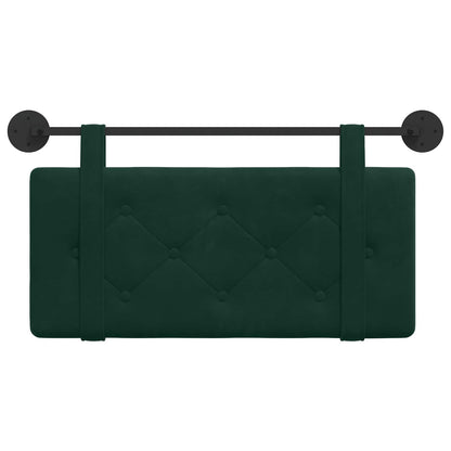 Testata appesa Verde Scuro 90 x 55 x 5 cm Velluto