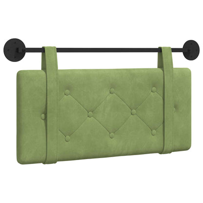 Testata appesa Verde chiaro 90 x 55 x 5 cm Velluto