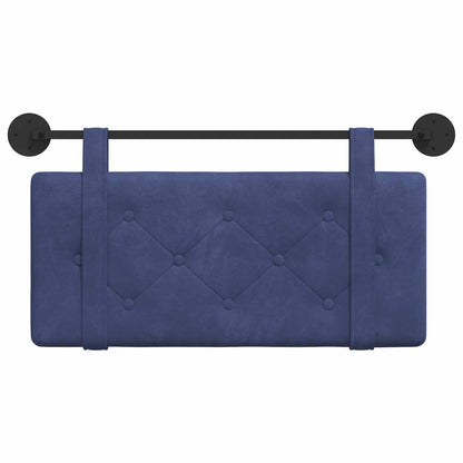 Testata appesa Blu Polizia 90 x 55 x 5 cm Velluto