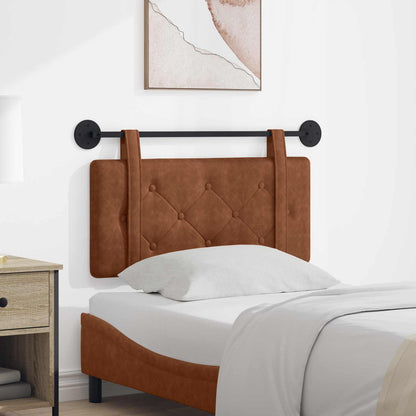 Testata appesa Montaggio a parete Marrone 80 cm PU Antico