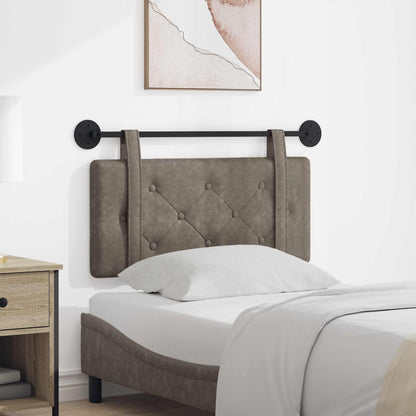 Testata appesa Montaggio a parete Grigio 80 cm PU Antico