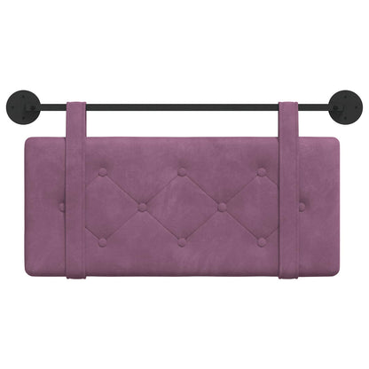 Testata appesa Montaggio a parete Viola 100 x 55 x 5 cm Velluto