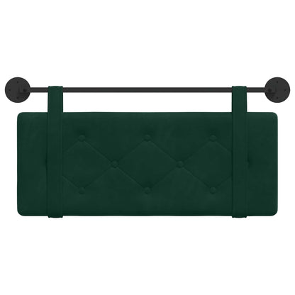 Testata appesa Verde Scuro 110 x 55 x 5 cm Velluto