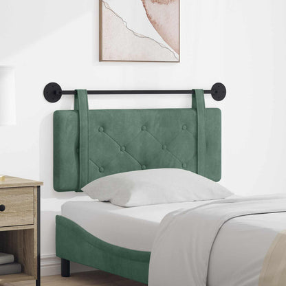 Testata appesa Verde Mare 110 x 55 x 5 cm Velluto
