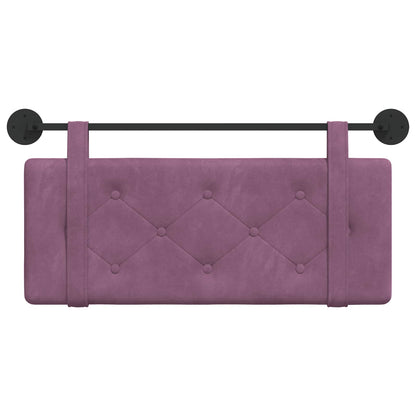 Testata appesa Montaggio a parete Viola 110 x 55 x 5 cm Velluto
