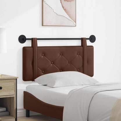 Testata appesa Marrone 100 cm Pelle Sintetica