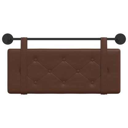 Testata appesa Marrone 100 cm Pelle Sintetica