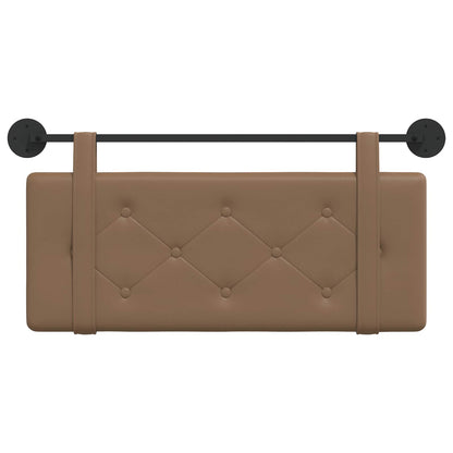 Testata appesa Cappuccino 100 cm Pelle Sintetica
