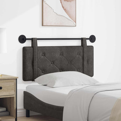 Testata appesa Montaggio a parete Nero 100 cm PU Antico