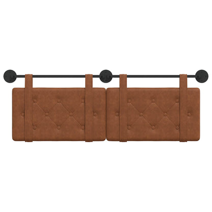 Testata appesa Marrone 150 x 55 x 5 cm PU Antico