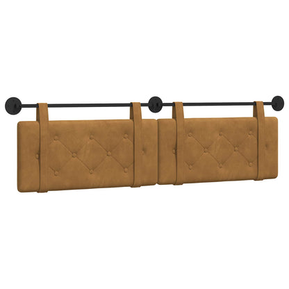 Testata appesa Marrone 170 x 55 x 5 cm Velluto