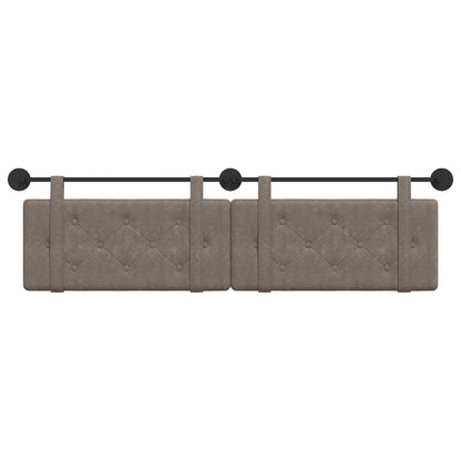 Testata appesa Grigio 170 x 55 x 5 cm PU Antico