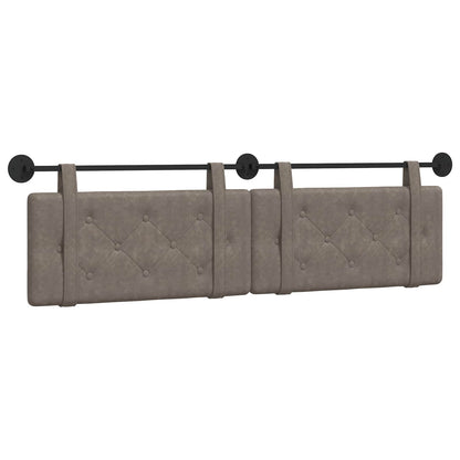 Testata appesa Grigio 190 x 55 x 5 cm PU Antico