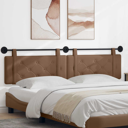 Testata appesa Cappuccino 210 x 55 x 5 cm Pelle Sintetica