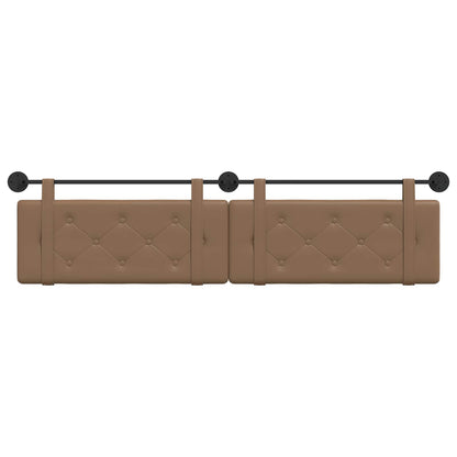 Testata appesa Cappuccino 210 x 55 x 5 cm Pelle Sintetica