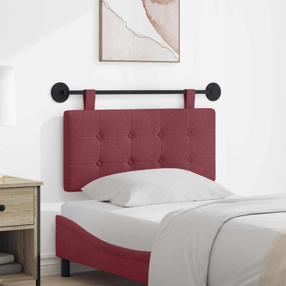 Testata appesa Rosso Vino 100 x 55 x 5 cm Tessuto