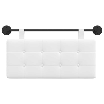 Testata appesa Bianco 100 x 55 x 5 cm Tessuto